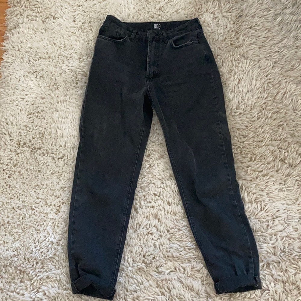 Black UO Mom Jeans